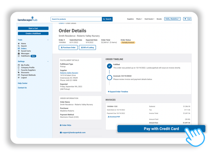 Copy of Shopping throughout LandscapeHub is simpler than ever! When shopping from any product page (or supplier page), you just type in the quantity you need in the empty cell, select Add to Cart,  and keep shopping! (3)